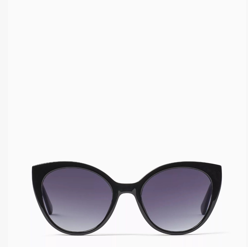 Kate Spade New York Samantha Cat Eye Black Sunglasses